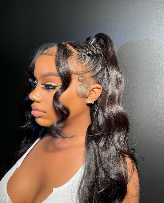 13x6 Body Wave Invisible HD Lace Front Wig